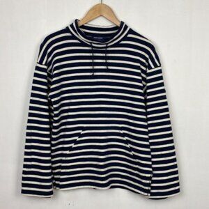 Saint James S Mariniere Striped Sweater Navy & White Mariners Cloth